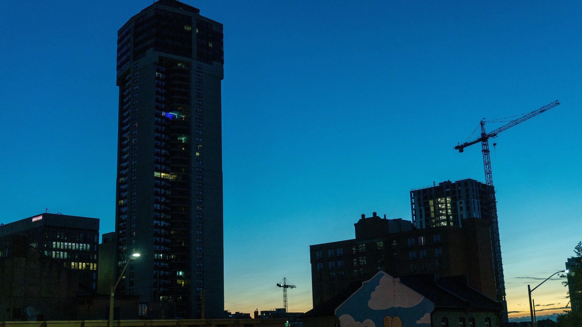 Hamilton cityscape